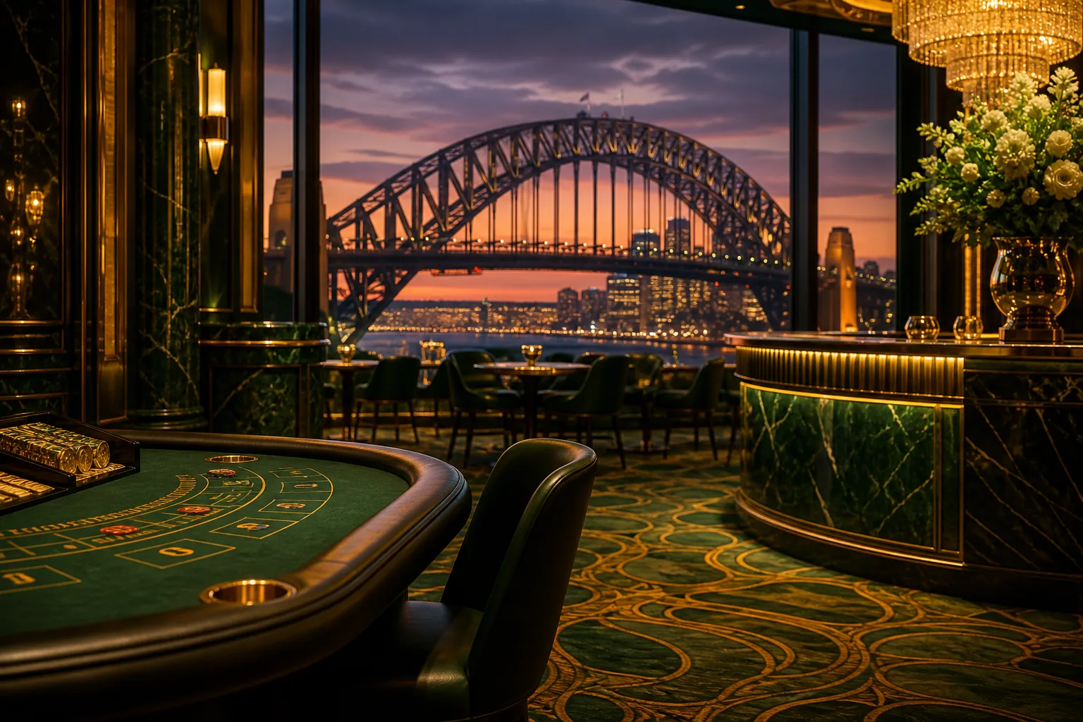 Editorial city guide graphic for Croco Casino readers in Sydney, NSW
